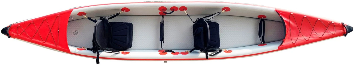 AirCanoe Cruiser 470D Dropstitch Kayak - Afbeelding 3