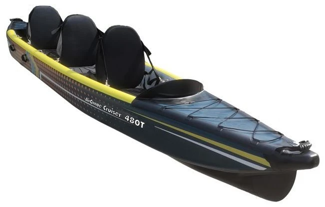 AirCanoe Cruiser 480T Dropstitch Kayak - Afbeelding 5