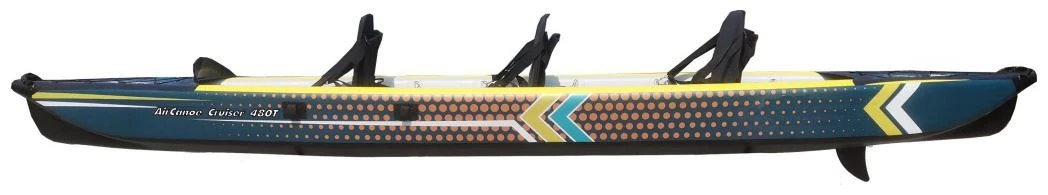 AirCanoe Cruiser 480T Dropstitch Kayak - Afbeelding 6