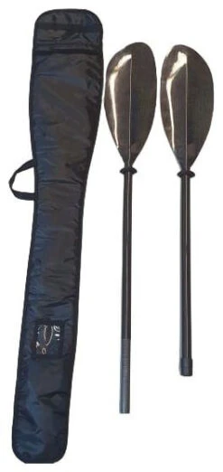 AirCanoe Full Carbon Kayak Paddle 2 Parts 210-220 Cm