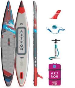 Aztron Meteor Race Pro 14'0" Red-White