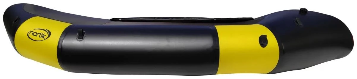 Nortik TrekRaft Expedition Met Afdekzeil Packraft Yellow-Black - Afbeelding 3