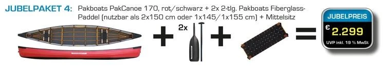 Pakboats PakCanoe 170 Package (Jubelpaket) - Afbeelding 3