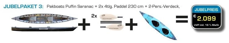 Pakboats Puffin Saranac Package (Jubelpaket) - Afbeelding 2