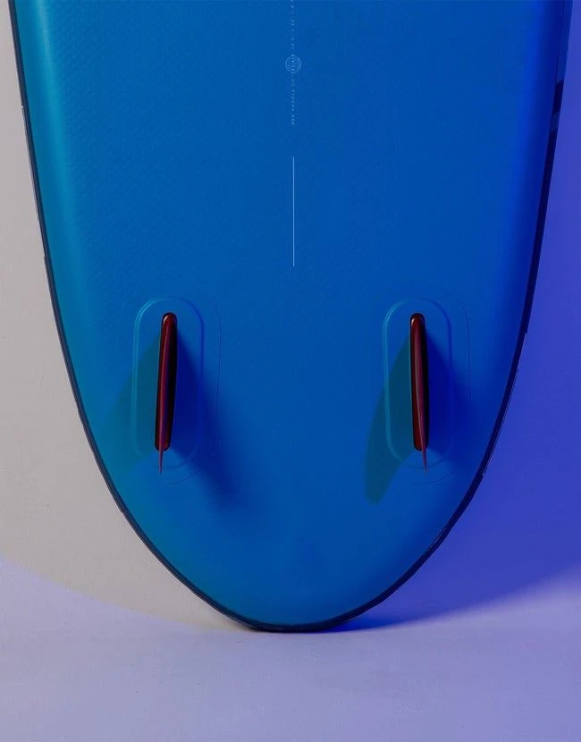 Red Paddle Co. Red Paddle Co 10'6 Ride MSL Inflatable SUP + Cruiser Tough Paddle White-Blue-Dark Blue - Afbeelding 5