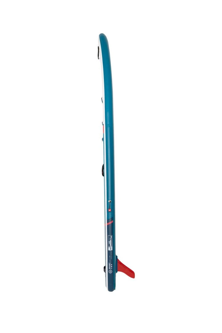 Red Paddle Co. Red Paddle Co 11'0 Sport MSL Inflatable SUP + Hybrid Tough Paddle White-Blue-Dark Blue - Afbeelding 3