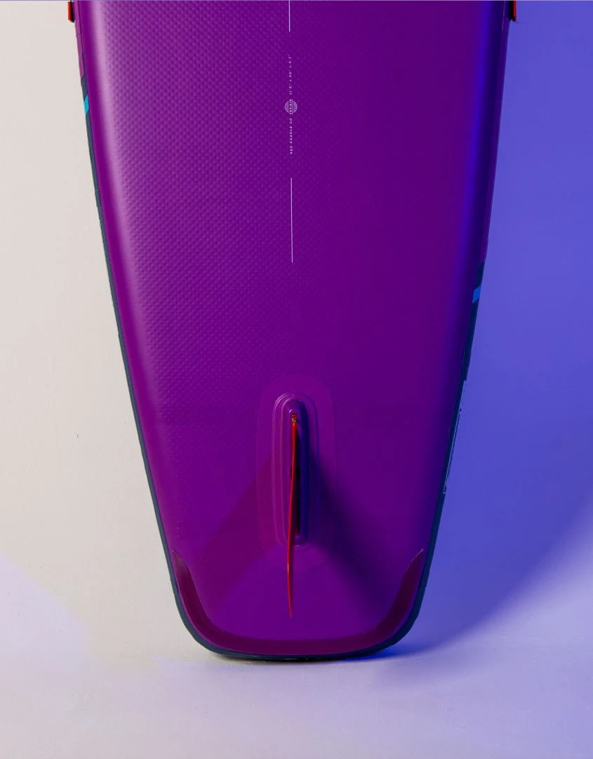 Red Paddle Co. Red Paddle Co 11'0 Sport MSL Inflatable SUP + Hybrid Tough Paddle White-Purple-Dark Blue - Afbeelding 7
