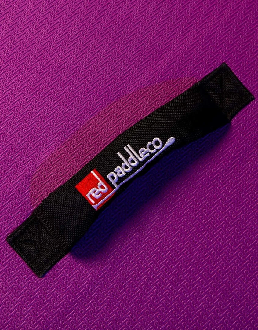 Red Paddle Co. Red Paddle Co 11'0 Sport MSL Inflatable SUP + Hybrid Tough Paddle White-Purple-Dark Blue - Afbeelding 9