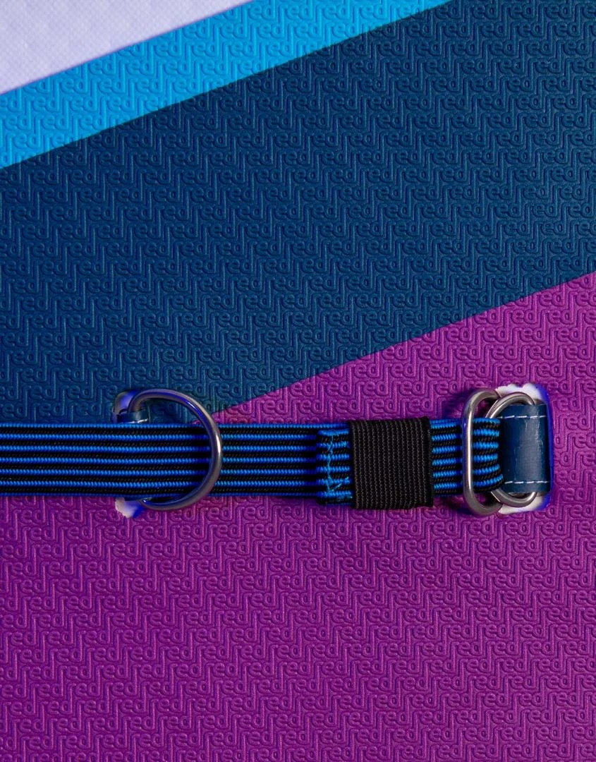 Red Paddle Co. Red Paddle Co 11'0 Sport MSL Inflatable SUP + Hybrid Tough Paddle White-Purple-Dark Blue - Afbeelding 10