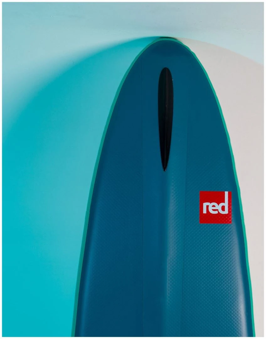 Red Paddle Co. Red Paddle Co 12'0 Voyager MSL Inflatable SUP + Hybrid Tough Paddle White-Teal-Dark Blue - Afbeelding 3