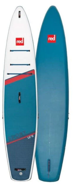 Red Paddle Co. Red Paddle Co 12'6 Sport MSL Inflatable SUP White-Blue-Dark Blue