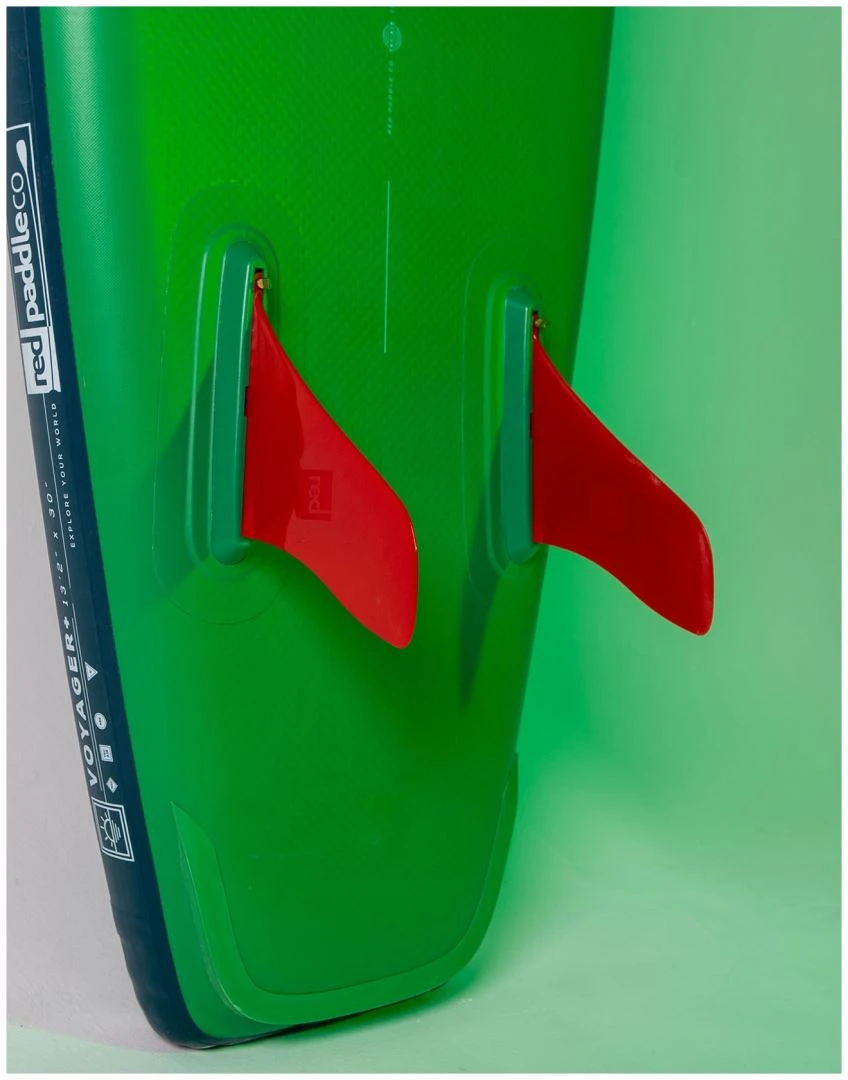 Red Paddle Co. Red Paddle Co 12'6 Voyager MSL Inflatable SUP + Prime Paddle White-Green-Dark Blue - Afbeelding 5