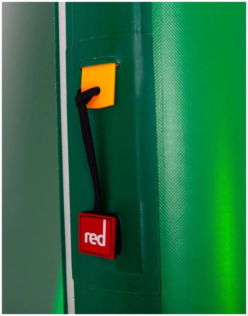 Red Paddle Co. Red Paddle Co 12'6 Voyager MSL Inflatable SUP + Prime Paddle White-Green-Dark Blue - Afbeelding 7