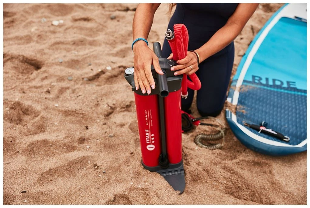 Red Paddle Co. Red Paddle Co 9'8 Ride MSL Inflatable SUP White-Blue-Dark Blue - Afbeelding 7